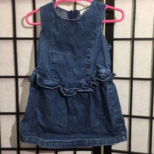Denim Ruffled Jumper Size 3T